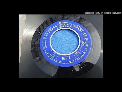 Seeburg 1000 Mood Music Library 16 2/3 RPM Record M7A 7-1-1964