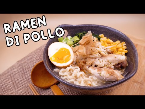 Ramen di pollo - Una ricetta semplice per un ramen gustoso e veloce fatto in casa | Cookingdada