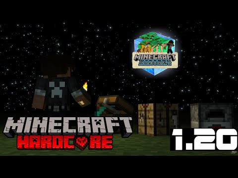 EPIC IRL Minecraft: Hardcore Survival Day 10 - 1.20 Update - Building First House and Redstone!