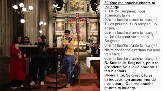 Download lagu Que ma bouche chante ta louange / Chant 30 - Prière des malades du 01-02-2024 mp3 Download lagu Que ma bouche chante ta louange / Chant 30 - Prière des malades du 01-02-2024 mp3