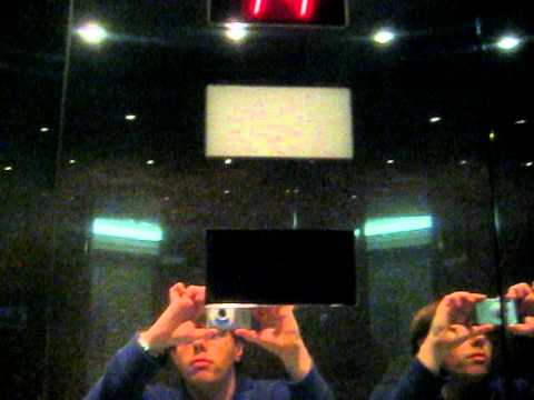 Westinghouse Traction Elevators at the Austin Centre Omni Hotel Annex.