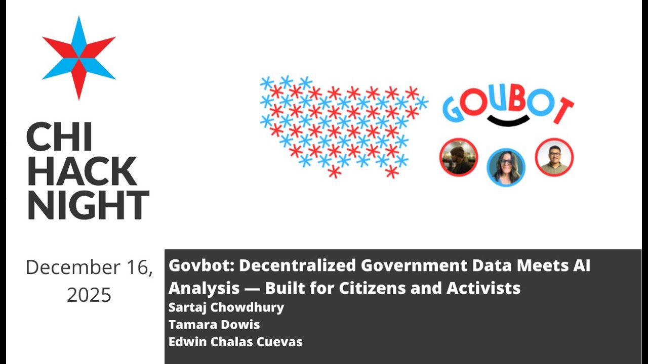 Govbot presentation video