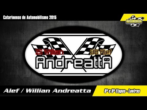 Alef/ Willian Andreatta 8ª e 9ª Etapas Catarinense de Automobilismo 2015 - Lontras