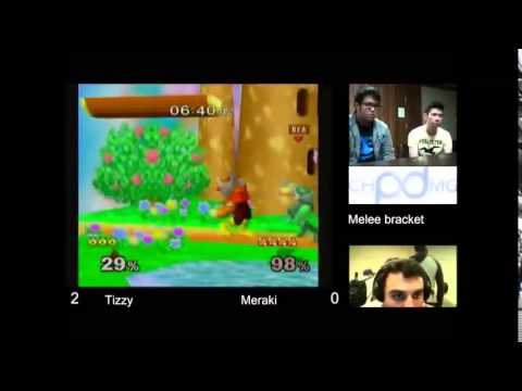Chipdamage's TST9 - SSBM Winners Finals - Tizzy(Fox, Sheik) vs Meraki(Fox, Falco)