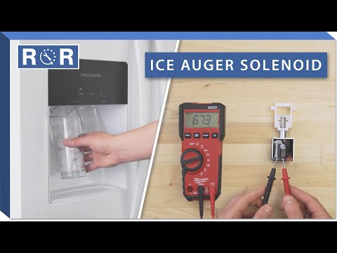 Ice Dispenser Solenoid (Testing & Replacement)