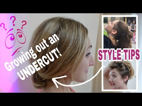 Hide an undercut! Undercut style tutorial