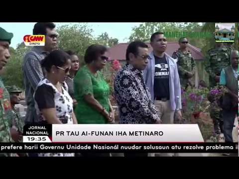 PR Francisco Guterres Lu-Olo Tuir Finado Iha Cemitério Dos Heróis Metinaro