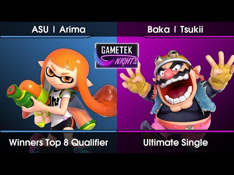 Gametek Night 2023.07 - Arima (Inkling) Vs. Tsukii (Wario) SSBU Ultimate Tournament