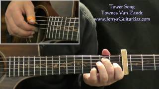 How To Play Townes Van Zandt Tower Song (intro only)