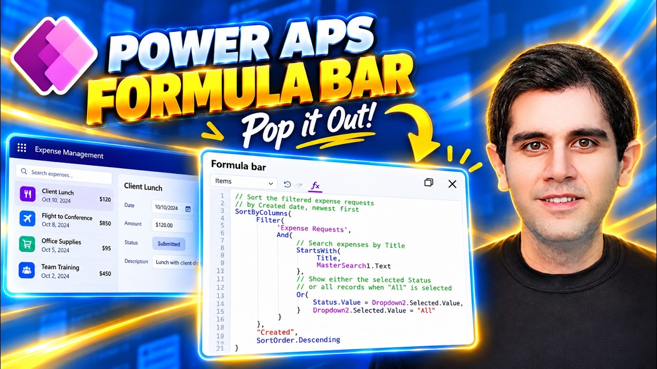 NEW Power Apps Formula Bar Feature Every Maker Should Try