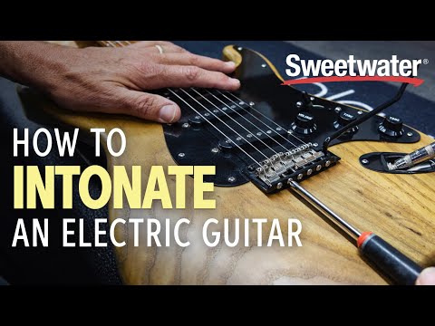 Setting intonation