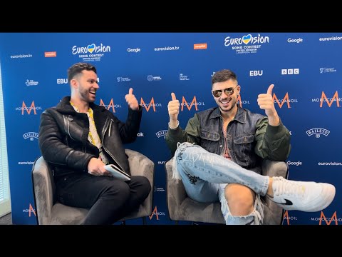 INTERVIEW WITH ANDREW LAMBROU // CYPRUS EUROVISION 2023 🇨🇾