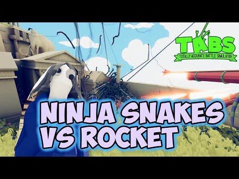 Bizarre! Ninja Snakes vs Rocket Men - TABS MODS Unit Possession Update