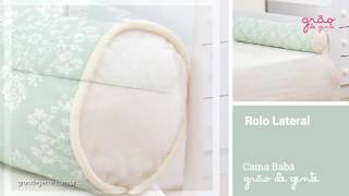 Kit Cama Babá Alegria Floral Verde | Ref: 62556