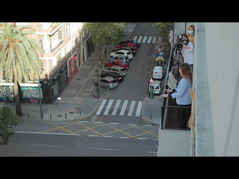 Quarantine in Spain - Ukrainian folk song