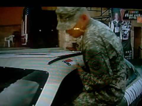 JBR REPRESENTING THE ARMY NATIONAL GUARD AT DAYTONA 400