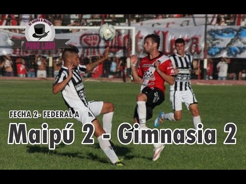 www.PuroLobo.com:  Maipú 2 - Gimnasia (MZA) 2 - Fecha 2 - Federal A 2016