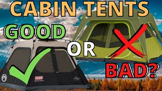 Are Instant Cabin Tents WORTH the Money ???