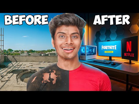 Roof to Gaming Room Transformation