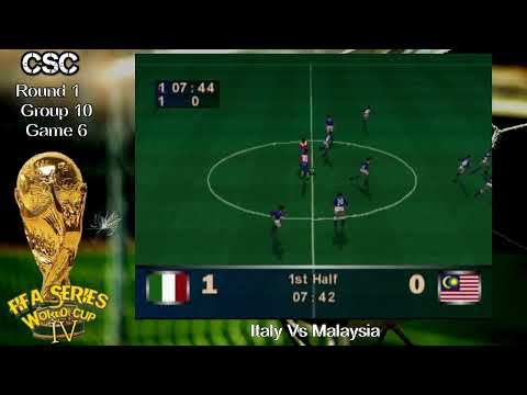 Fifa Series World Cup IV: Italy Vs Malaysia