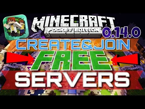 Minecraft PE 0.14.0: Join Free Servers NOW!
