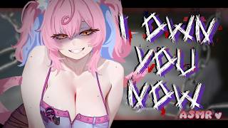 Yandere House Cat Becomes YOUR Owner Meow【3DIO ASMR】