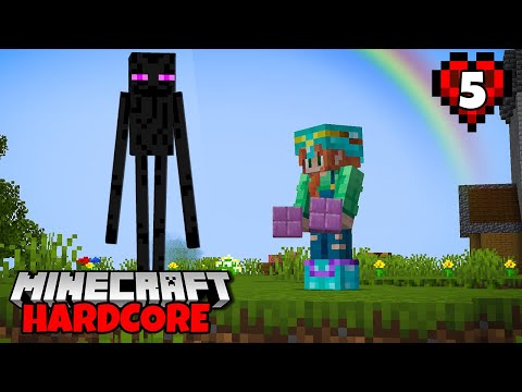 GeminiTay - I Beat HARDCORE Minecraft for THIS Building Block! Episode 5