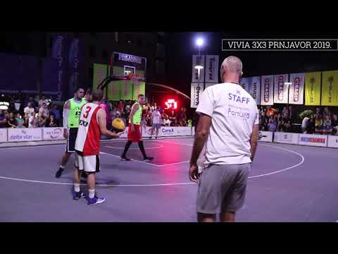 Vivia 3x3 Prnjavor 2019:  3X3 MARIBOR (SLO) – GRADSKA KAFANA (BIH) 21:11 (Pool E)