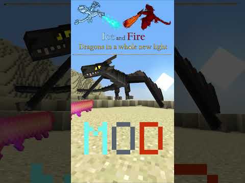 MooseMods - Minecraft Ice and Fire Mod Showcase! #shorts