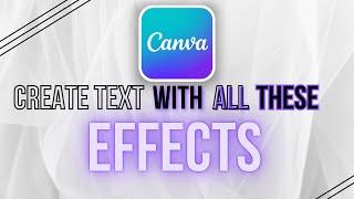 How To Create Text Effects in Canva (Easy)