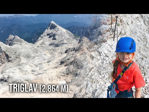 Climbing the Triglav (2864 m) from Krma valley with kids in 1 day │Julian Alps - Slovenia