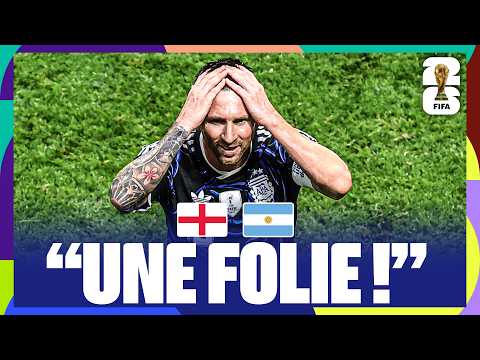 "C'est une FOLIE !!" - La RÉACTION de LIONEL MESSI après ANGLETERRE - ARGENTINE