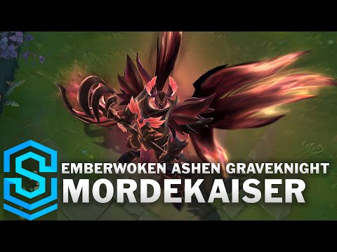 Emberwoken Ashen Graveknight Mordekaiser Chroma - Pre-Release - PBE Preview - League of Legends