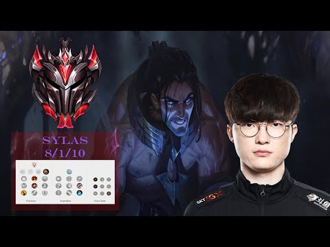 T1 Faker SYLAS vs ZOE Mid Patch 10.6 KR Ranked Grandmaster HIGHLIGHTS