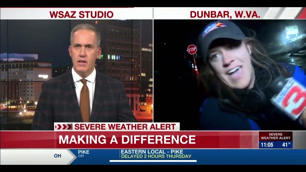 TV Reporter gets knocked over and hit by a car on Live TV  - BLOOPER
