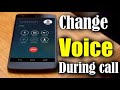 How To Change Voice On A Call