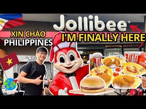 🇵🇭 Vietnamita experimenta JOLLIBEE nas FILIPINAS pela PRIMEIRA VEZ