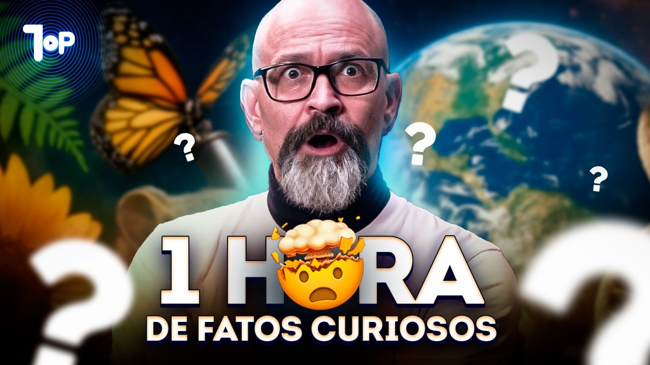 1 HORA DE CURIOSIDADES QUE VOCÊ NÃO SABIA! ⏰🤯