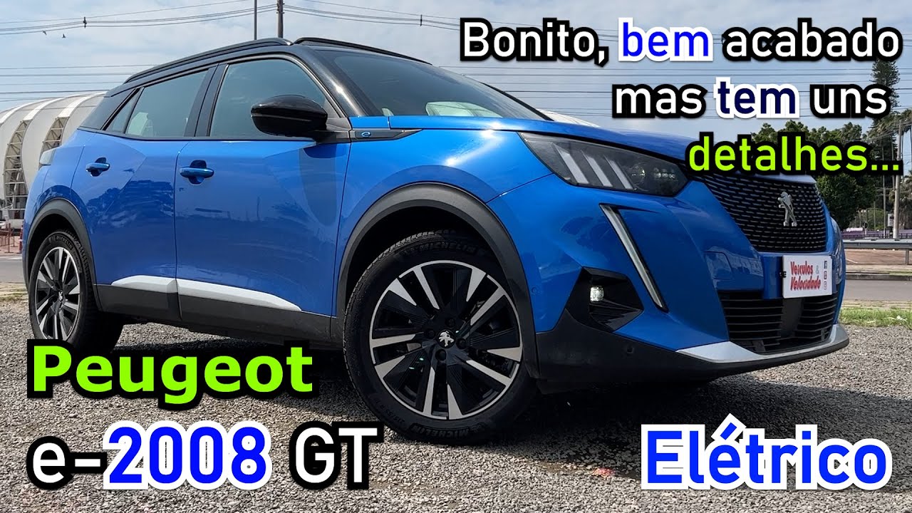 Peugeot e-2008 GT: elétrico, bom. Mas tem uns detalhes...