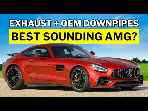 THE BEST SOUNDING AMG GT-S!! Full Titanium Exhaust System + OEM Downpipes