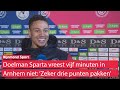 Maduka Okoye over laatste duels voor Sparta: 'Het doet pijn, maar ook mooi om op terug te kijken'