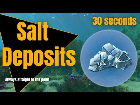 How to get salt deposits in Subnautica
