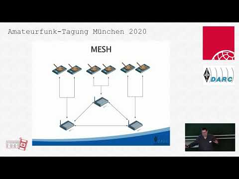 AFU Tag München 2020 - DL7TNY: Notfunk im DARC - Neue Wege mit AREDN und HamNet