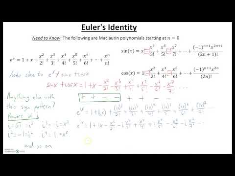 Euler's Identity Proof