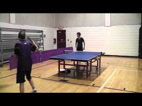 FASTT sandpaper table tennis - August 2011 - Hoff (USA) v. Neimark (USA)