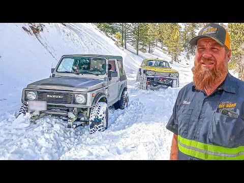 I Can't Keep Doing This...Samurai Stuck In Deep Snow!