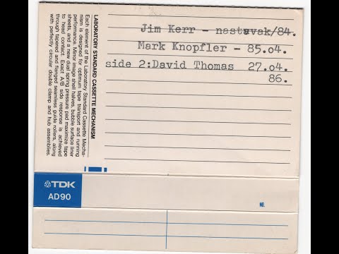 David Thomas, ex PERE UBU, interview 27 04 1986 (Belgrade, YUgoslavia)