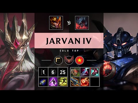 Jarvan IV Top vs Aatrox - VN Grandmaster Patch 25.18