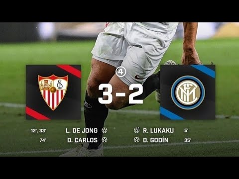 SEVILLA (3) VS INTER (2) MILAN FINAL HIGHLIGHT (3-2)  2020