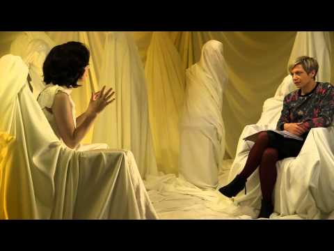 Lady Gaga tries to explain something